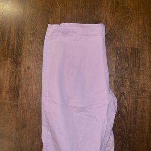 MOTEL ROCKS PURPLE FLARE PANTS